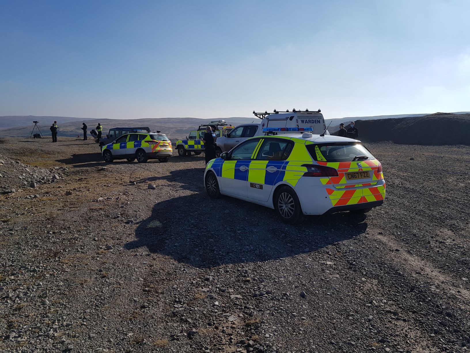 Police operation targeting illegal off-roading