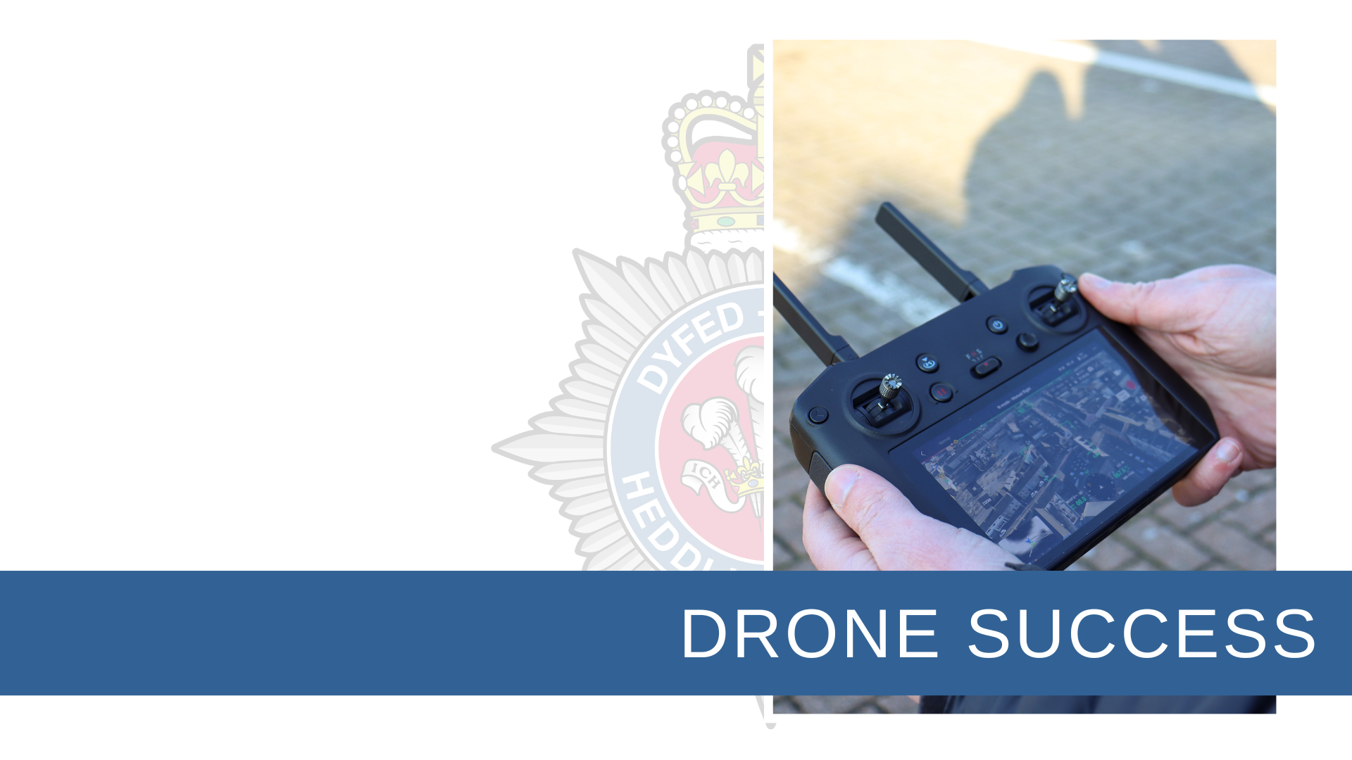 Generic image of a drone control screen