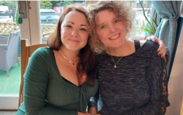 An image of Rachael and Helen Patching