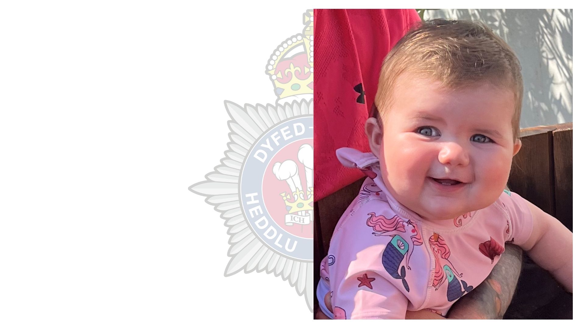 Eight month old Mabli Hall, who died after a car driven by Bridget Curtis collided with her pram