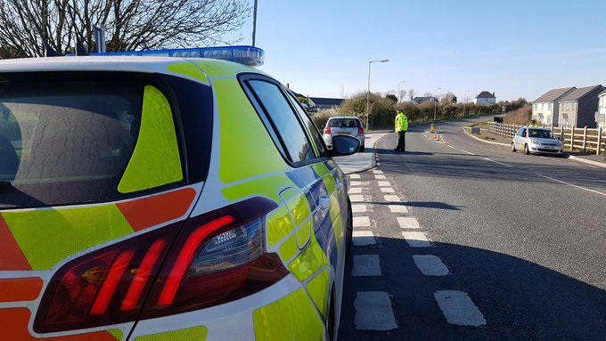 Road checks being carried out