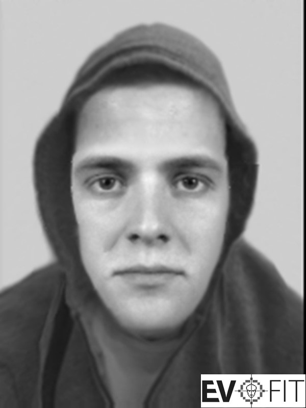 An e-fit of a man wanted over a sexual assault in Newtown