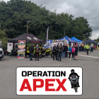 image of bikers engagement event