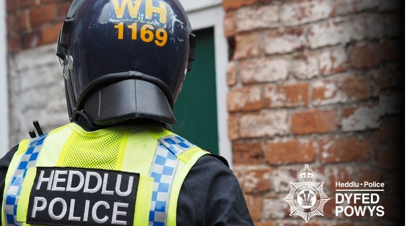 Generic image of a police officer wearing a helmet