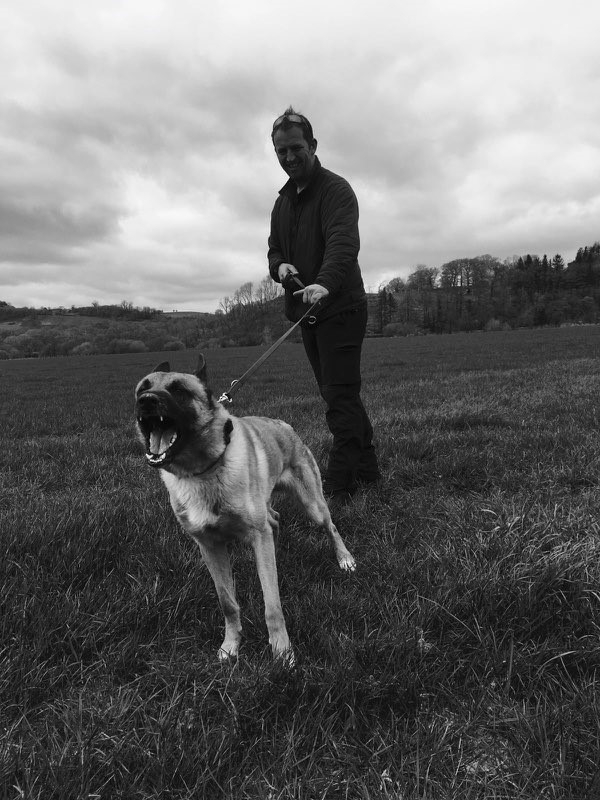 PC Mike Barnsley and PD Storm