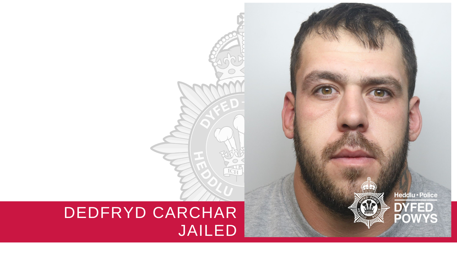 Sam Williams image JAILED