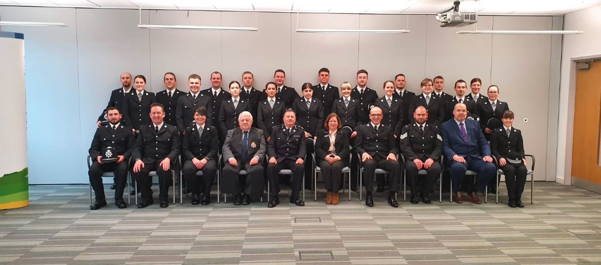 New Dyfed-Powys Police recruits